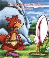 Image of the crane and the fox
